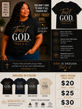 Trust God. That’s It. Christian T-Shirt